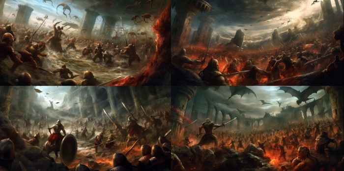combined images result