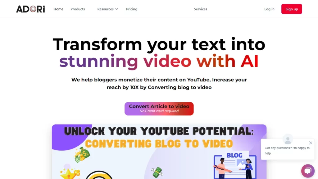adori labs website